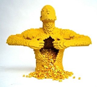 Lego brick man